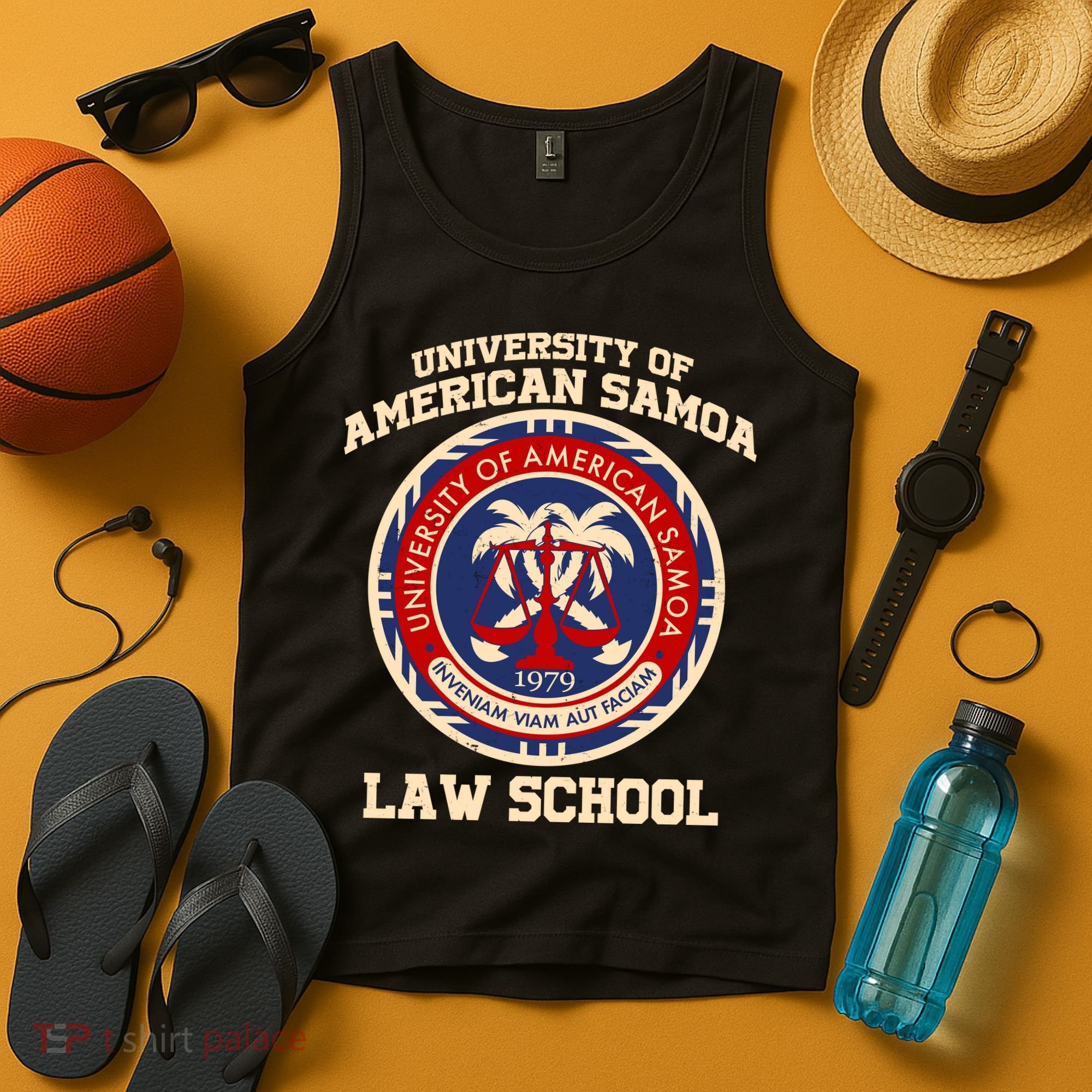 University of Samoa Law School Logo Emblem Tank Top