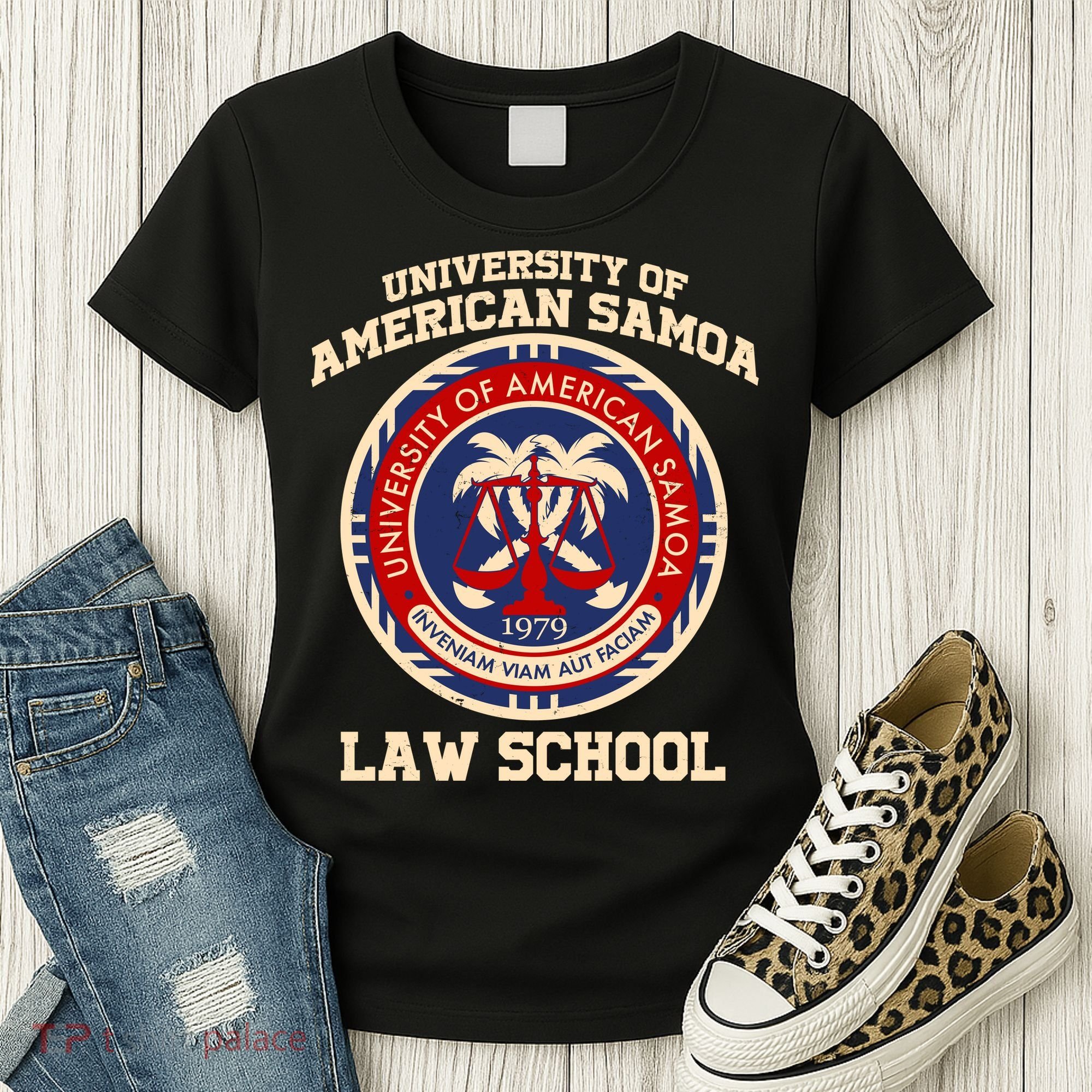 University of Samoa Law School Logo Emblem Women's T-Shirt