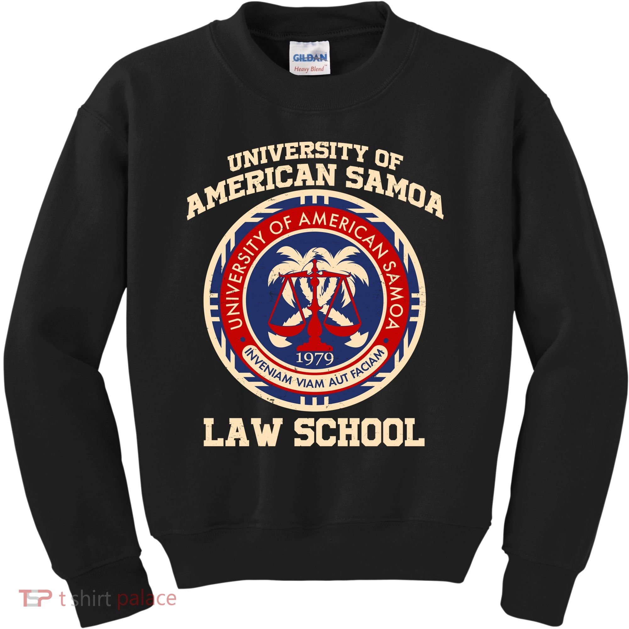University of Samoa Law School Logo Emblem Kids Sweatshirt