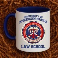 University of Samoa Law School Logo Emblem Coffee Mug thumb 2