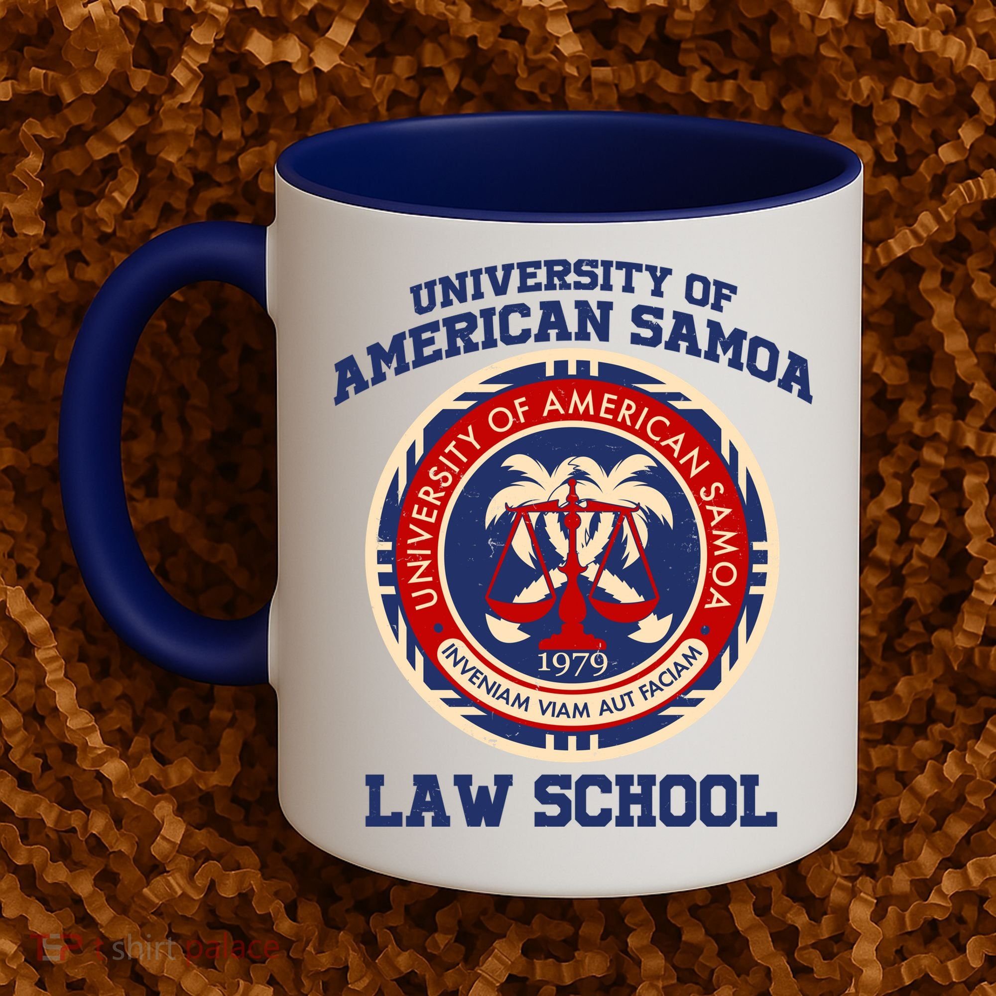 University of Samoa Law School Logo Emblem Coffee Mug