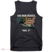 Uss New Jersey Bb62 Battleship Veterans Day Warship Father Tank Top thumb 0