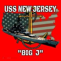 Uss New Jersey Bb62 Battleship Veterans Day Warship Father Santa Hat thumb 1