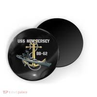 Uss New Jersey Bb62 Battleship Ww2 American Warship Veteran Magnet thumb 0