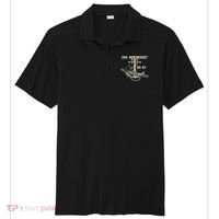 Uss New Jersey Bb62 Battleship Ww2 American Warship Veteran Sport-Tek Posi-UV Pro Polo thumb 0