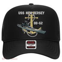Uss New Jersey Bb62 Battleship Ww2 American Warship Veteran Hat thumb 0