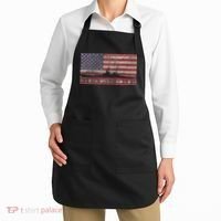 Uss New Jersey Bb62 Ww2 Battleship Usa American Flag Apron thumb 2