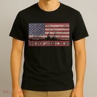 Uss New Jersey Bb62 Ww2 Battleship Usa American Flag T-Shirt thumb 3