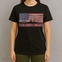 Uss New Jersey Bb62 Ww2 Battleship Usa American Flag T-Shirt thumb 4