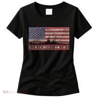 Uss New Jersey Bb62 Ww2 Battleship Usa American Flag Women's T-Shirt thumb 0