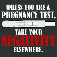 Unless You Are a Pregnancy Test Take Your Negativity Elsewhere Mousepad thumb 1