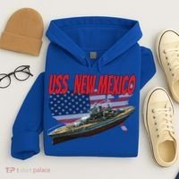 Uss New Mexico Bbgift40 Ww2 War Veteran Battleship Dad Son Boy Gift Hoodie thumb 4
