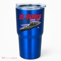 Uss New Mexico Bbgift40 Ww2 War Veteran Battleship Dad Son Boy Gift Tumbler thumb 0