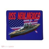Uss New Mexico Bbgift40 Ww2 War Veteran Battleship Dad Son Boy Gift Mousepad thumb 0