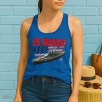 Uss New Mexico Bbgift40 Ww2 War Veteran Battleship Dad Son Boy Gift Women's Tank Top thumb 2
