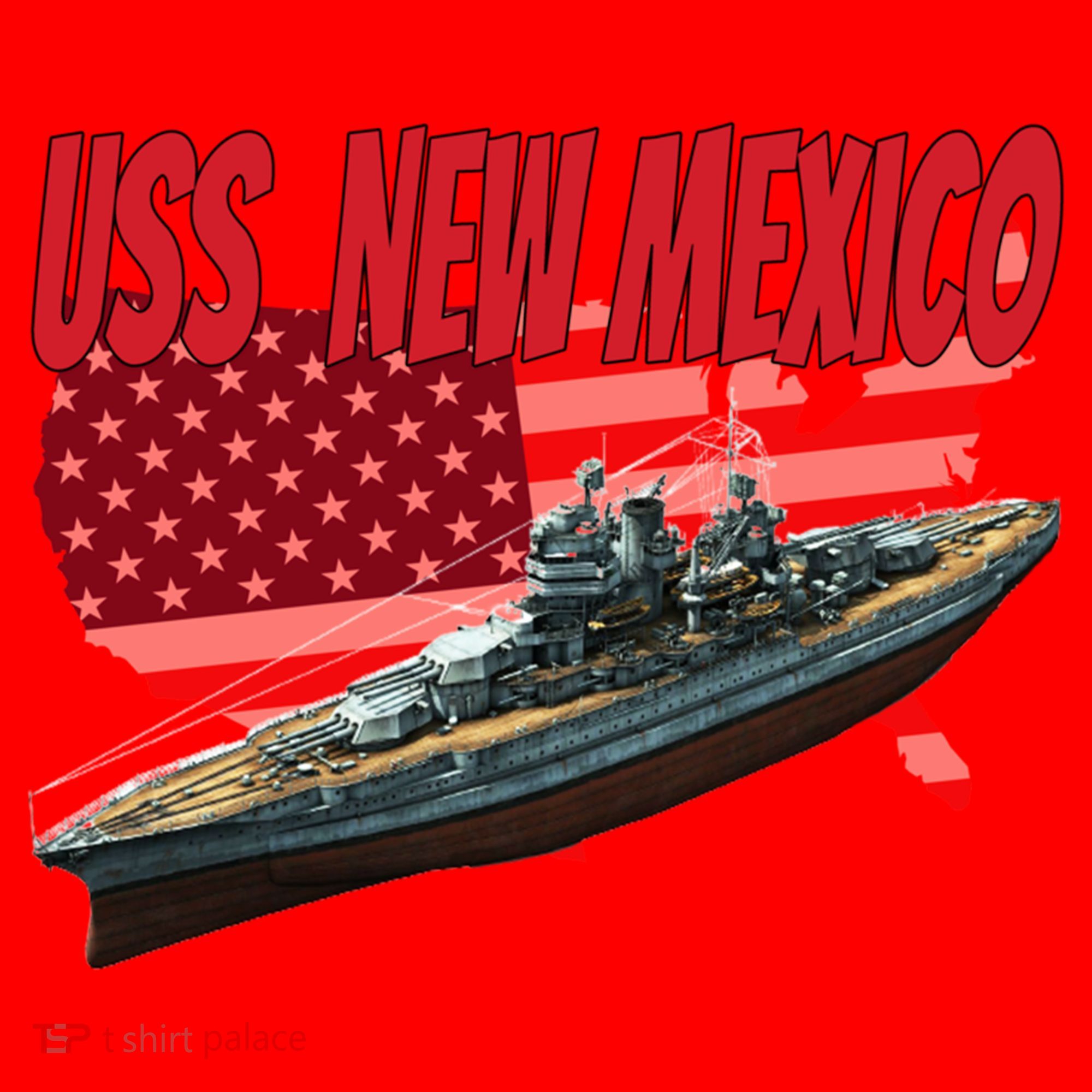 Uss New Mexico Bbgift40 Ww2 War Veteran Battleship Dad Son Boy Gift Santa Hat