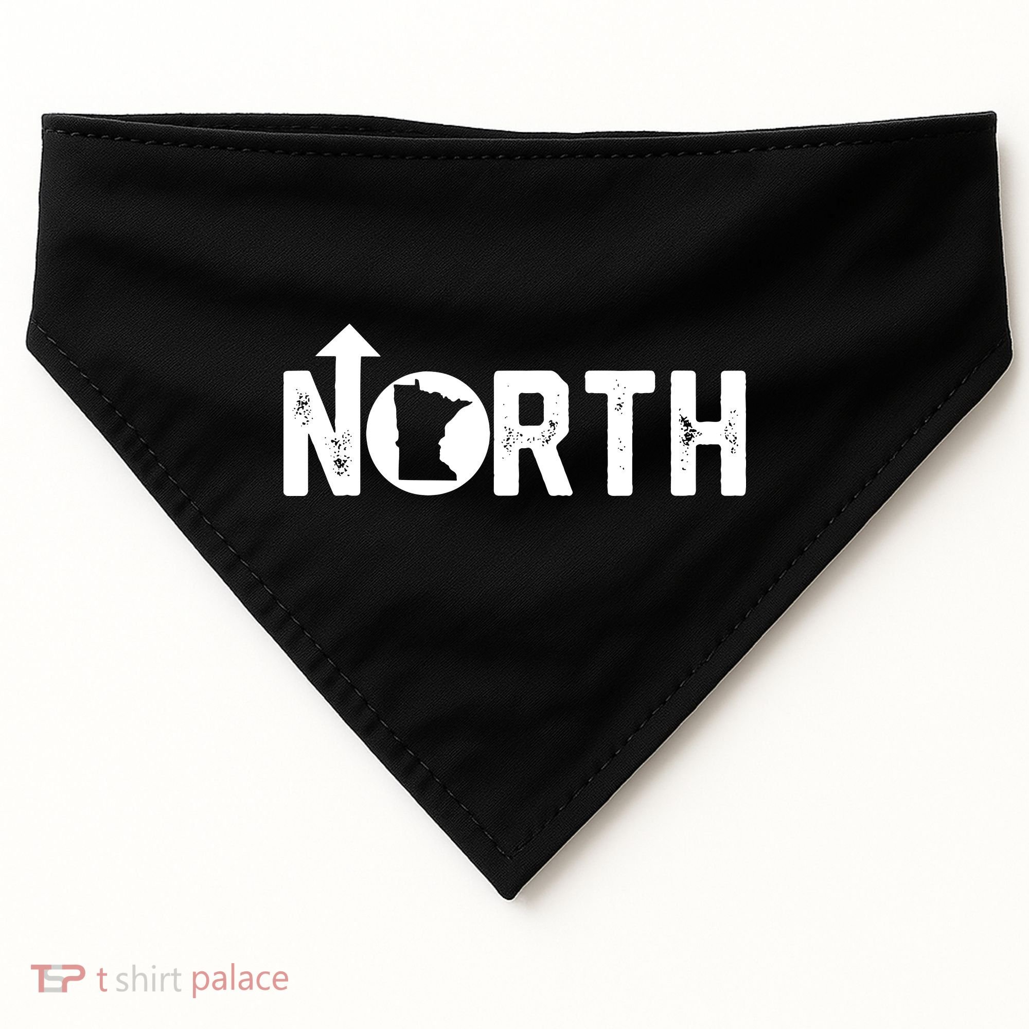 Up North Minnesota 10000 Lakes USA-Made Doggie Bandana