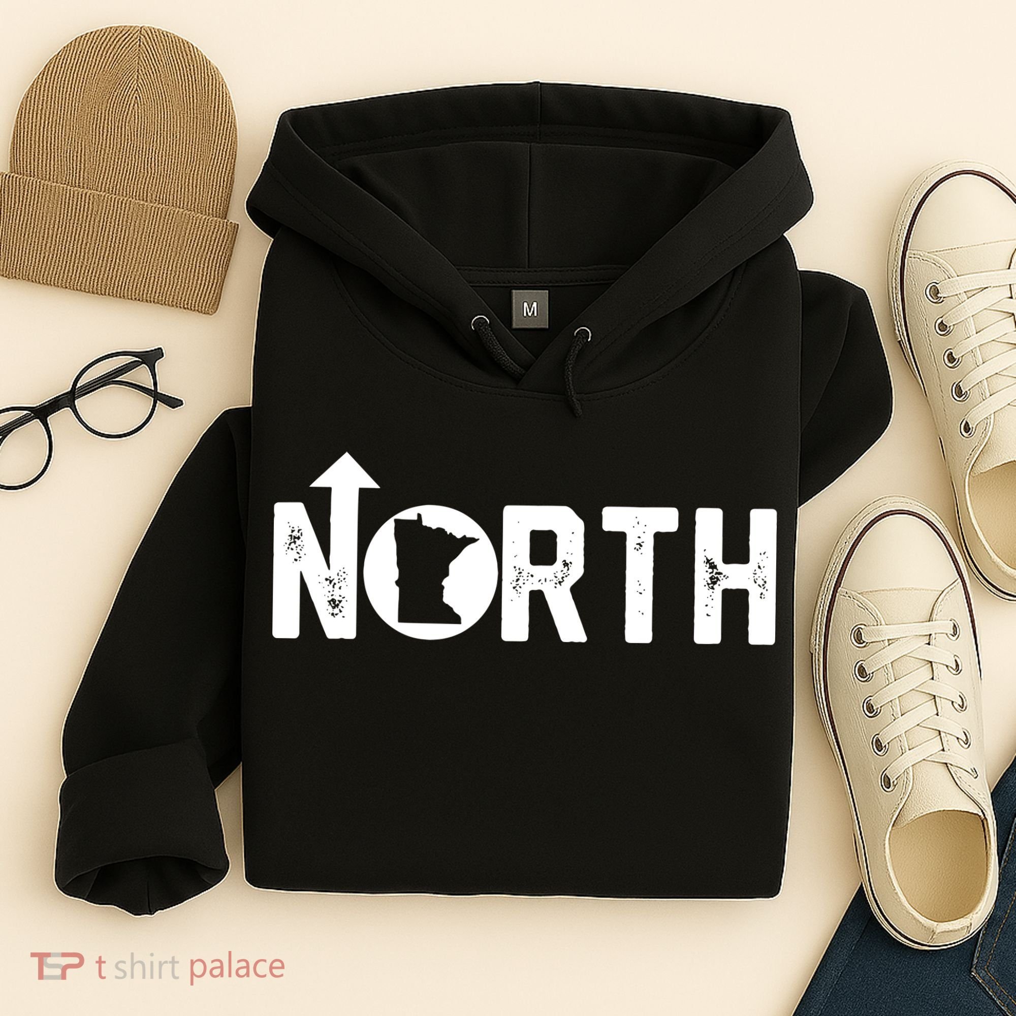 Up North Minnesota 10000 Lakes Hoodie