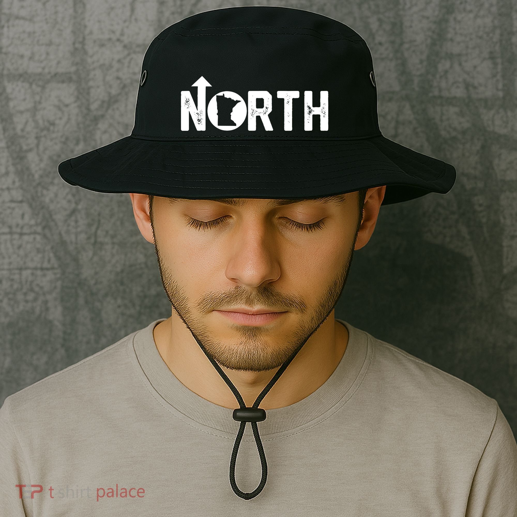 Up North Minnesota 10000 Lakes Bucket Hat