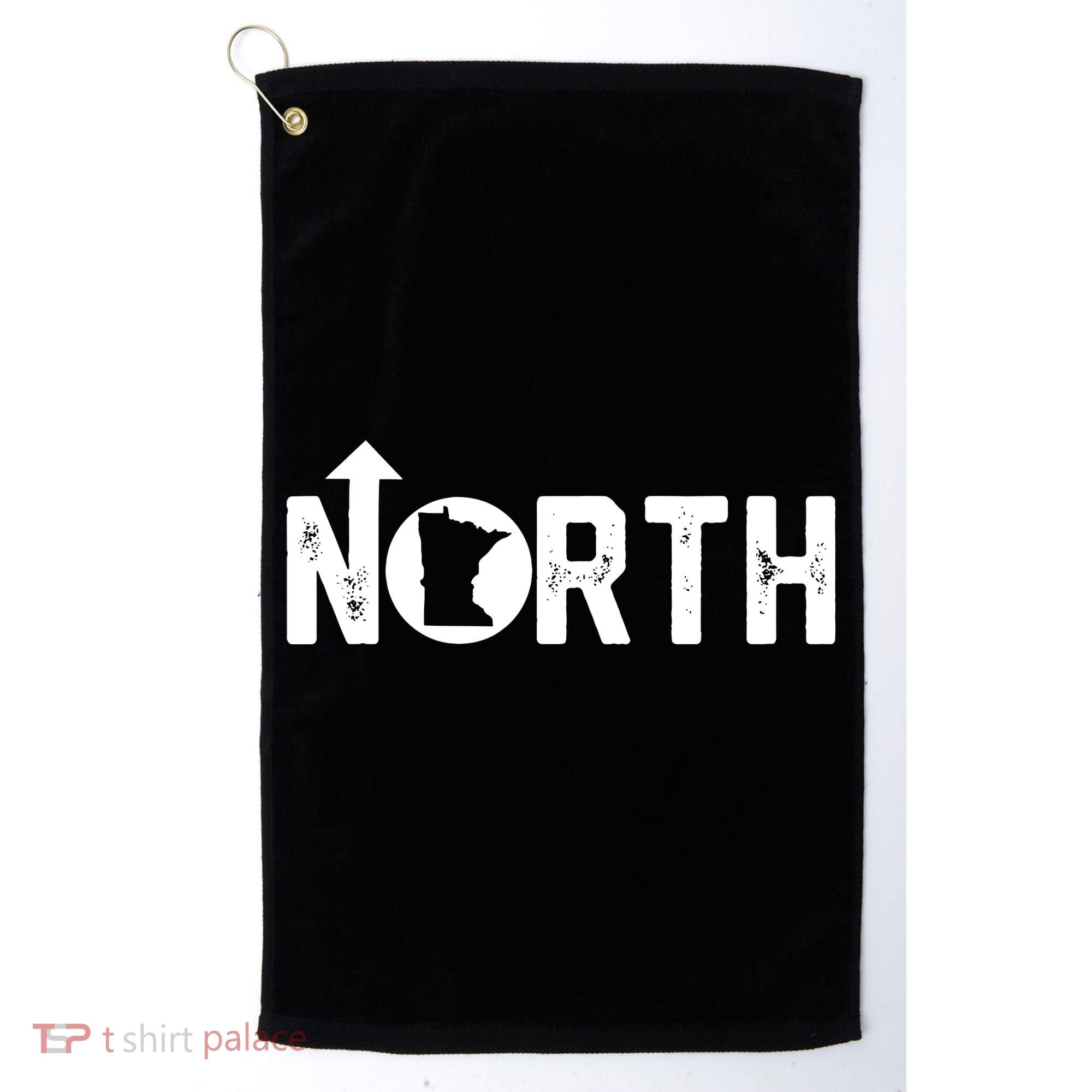 Up North Minnesota 10000 Lakes Golf Towel