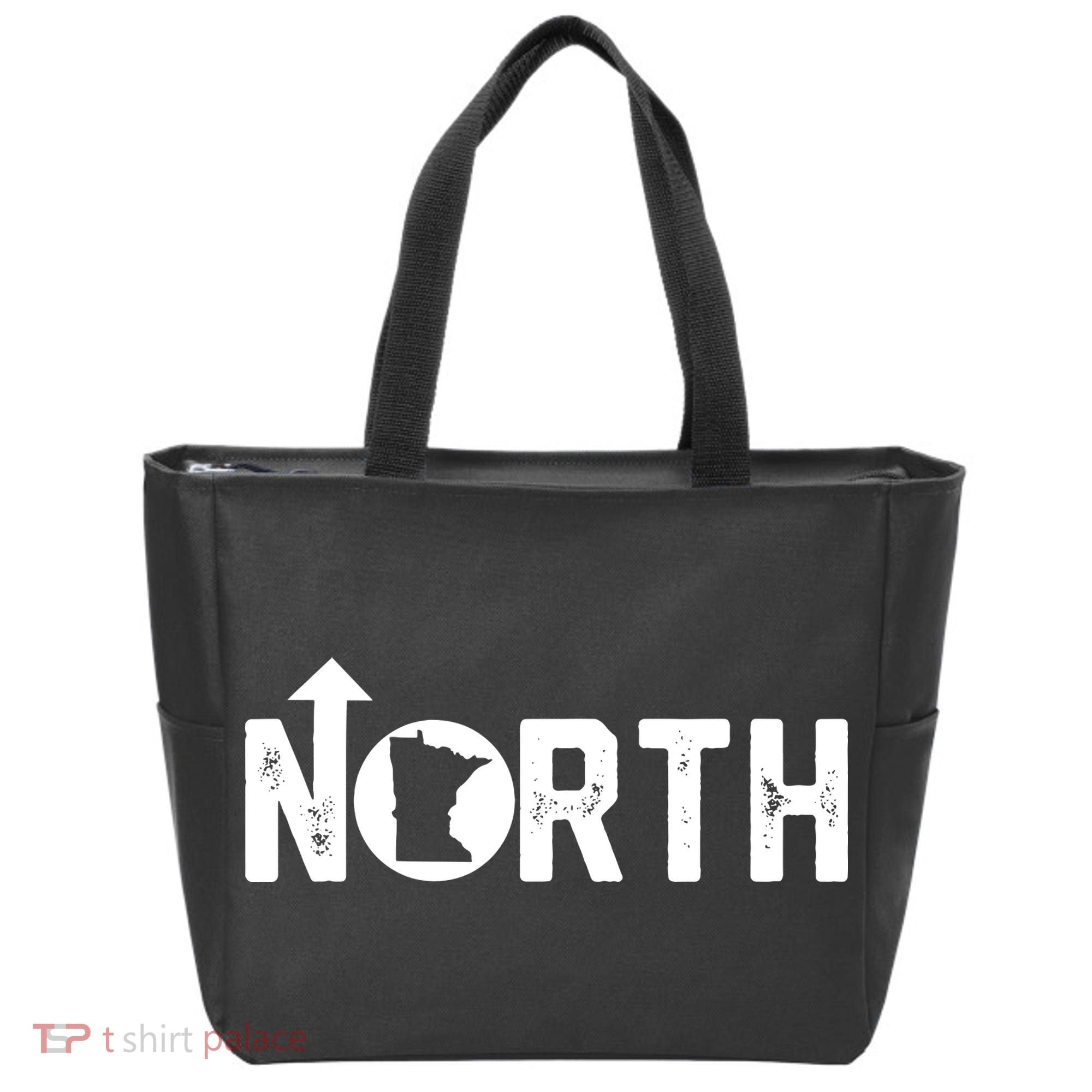Up North Minnesota 10000 Lakes Tote Bag