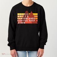 Utah National Parks Utah's Mighty Five Souvenir NPS Moab Women's Sweatshirt thumb 0
