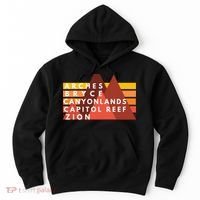 Utah National Parks Utah's Mighty Five Souvenir NPS Moab Hoodie thumb 0