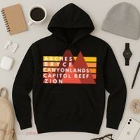 Utah National Parks Utah's Mighty Five Souvenir NPS Moab Hoodie thumb 3
