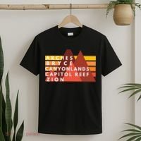 Utah National Parks Utah's Mighty Five Souvenir NPS Moab T-Shirt thumb 2