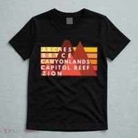Utah National Parks Utah's Mighty Five Souvenir NPS Moab T-Shirt thumb 5