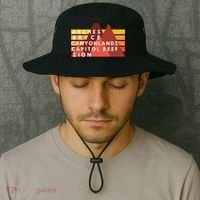 Utah National Parks Utah's Mighty Five Souvenir NPS Moab Bucket Hat thumb 2