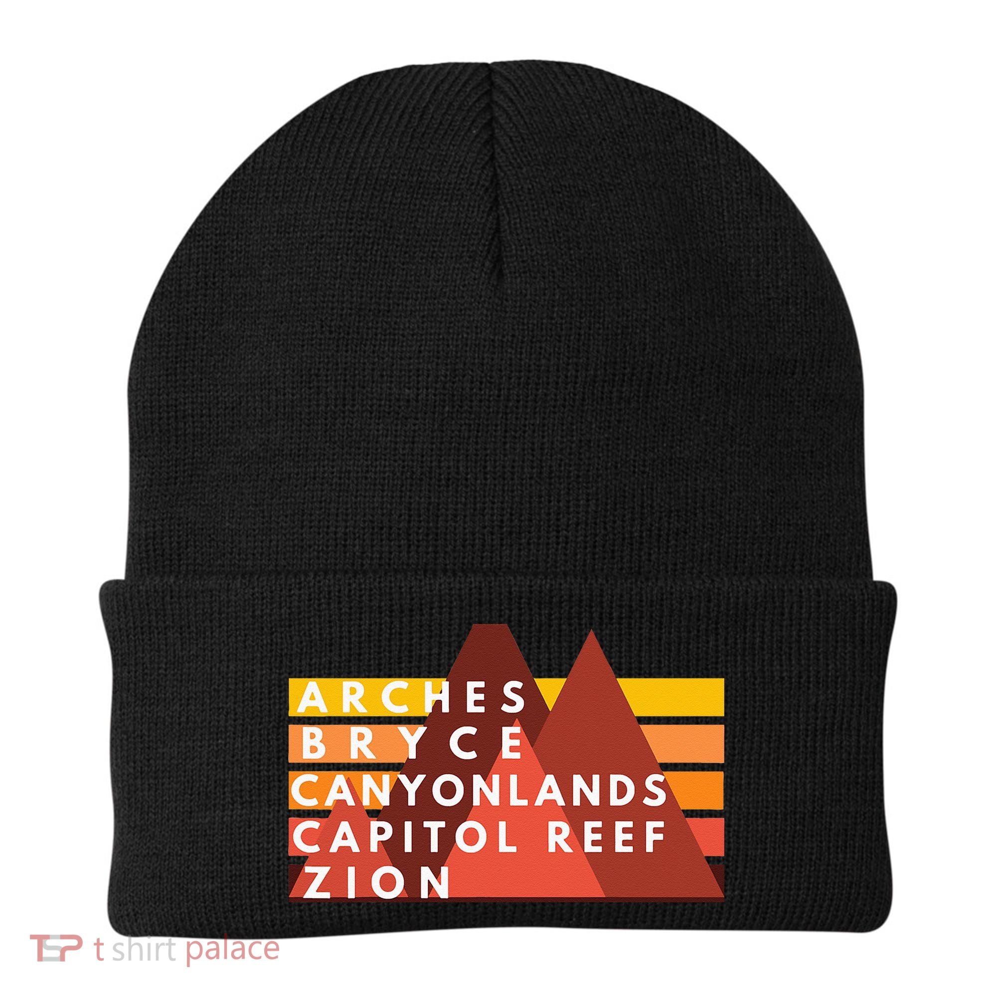 Utah National Parks Utah's Mighty Five Souvenir NPS Moab Beanie