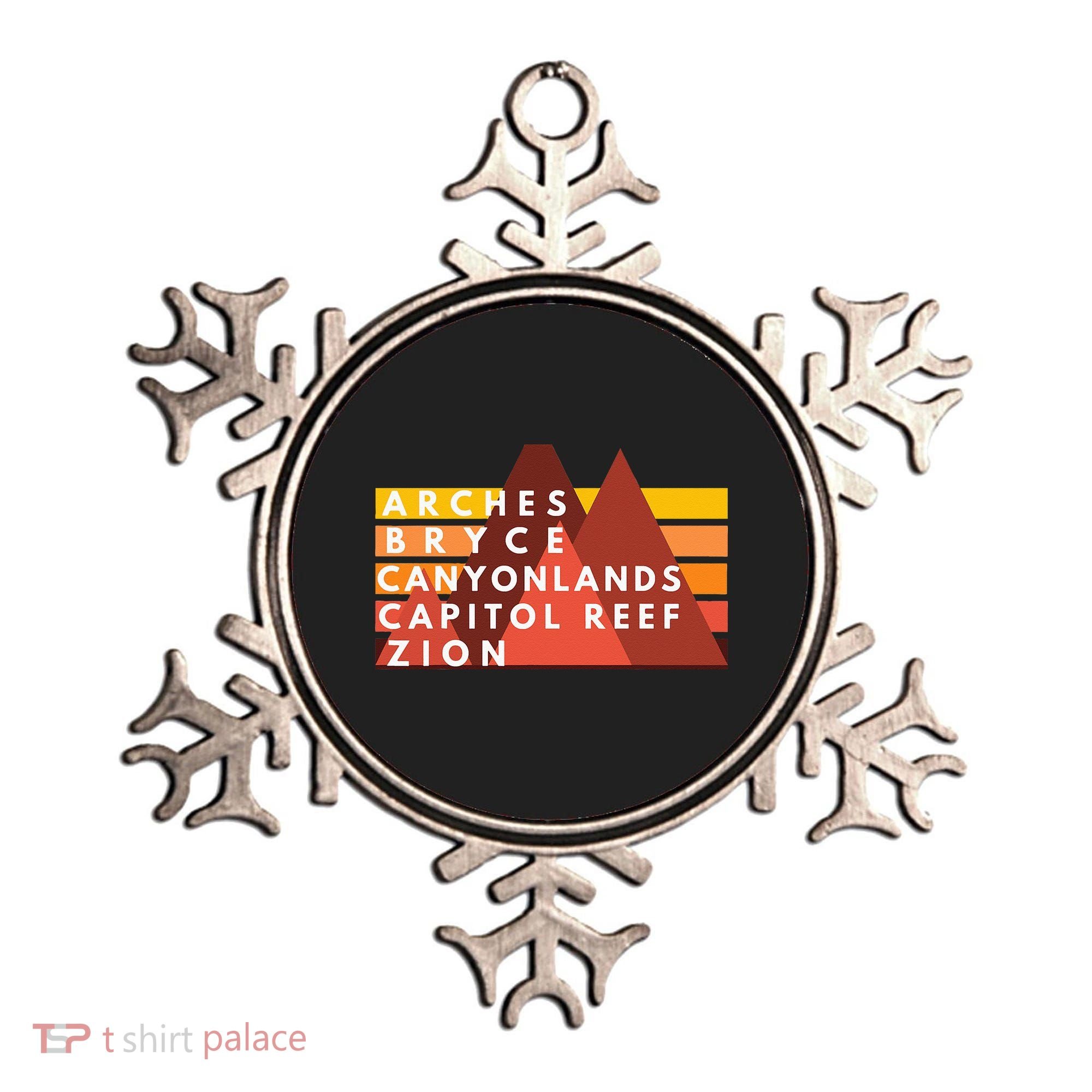Utah National Parks Utah's Mighty Five Souvenir NPS Moab Ornament