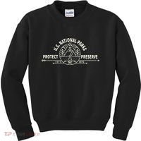 U.S. National Park Preserve & Protect The Us National Parks Kids Sweatshirt thumb 0