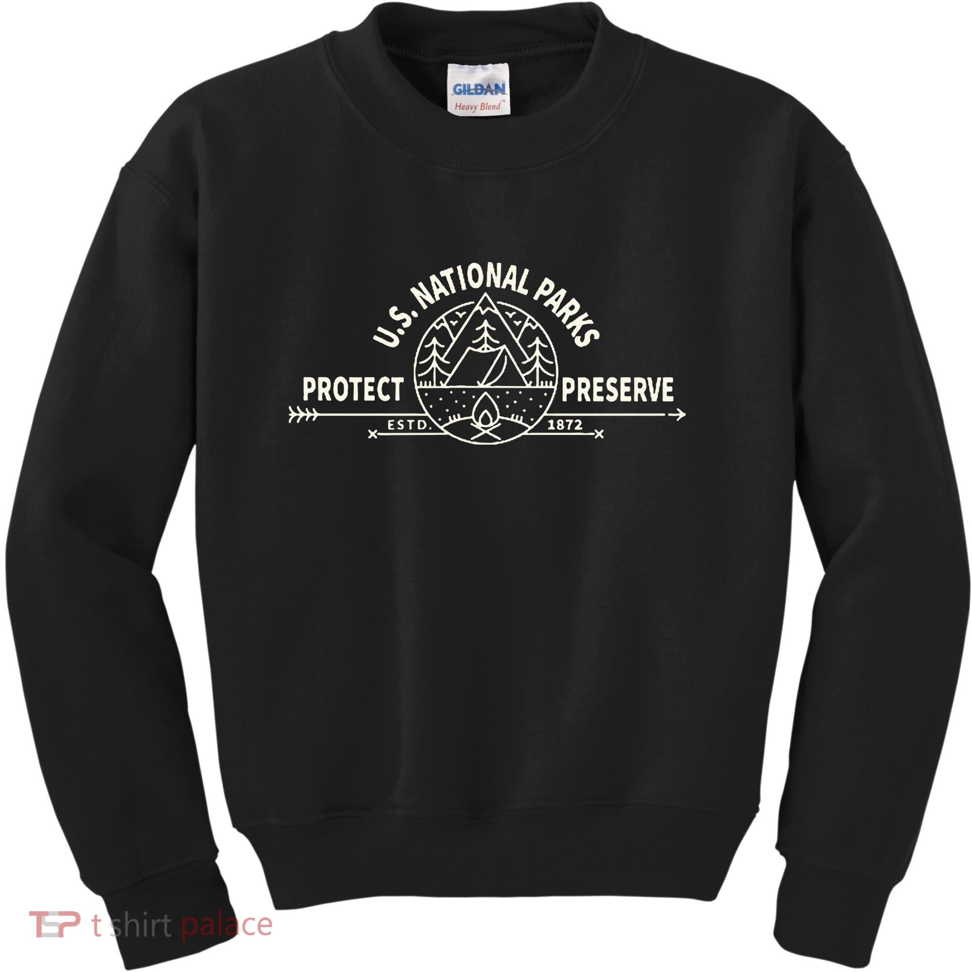 U.S. National Park Preserve & Protect The Us National Parks Kids Sweatshirt