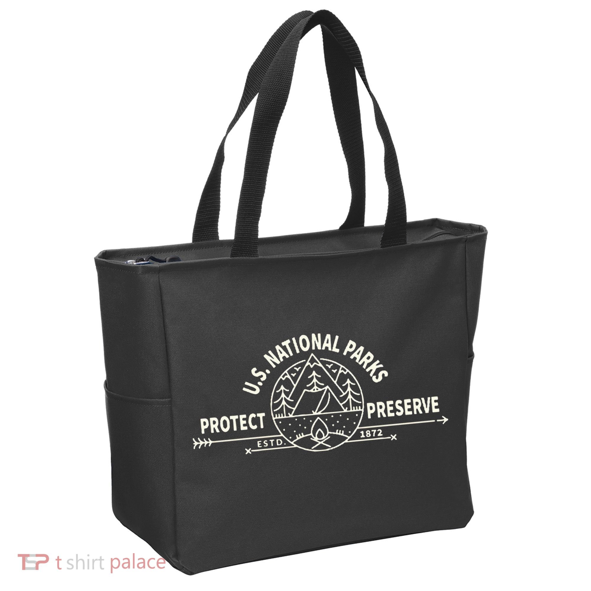 U.S. National Park Preserve & Protect The Us National Parks Tote Bag