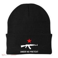 Under No Pretext Karl Marx Marxism Beanie thumb 0