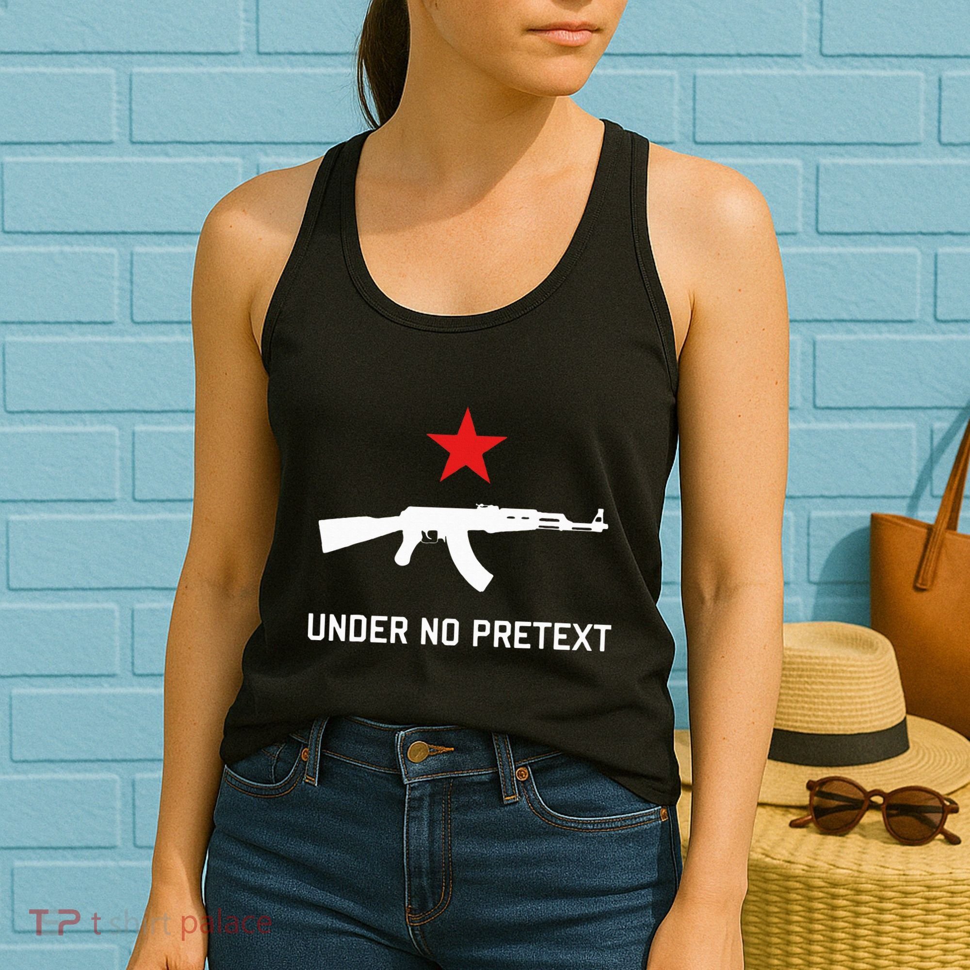 Under No Pretext Karl Marx Marxism Women's Tank Top