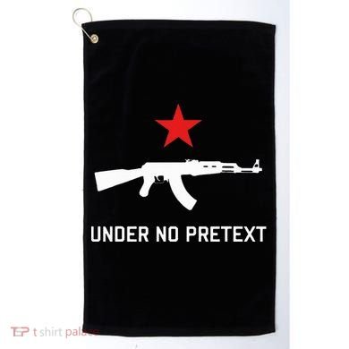 Under No Pretext Karl Marx Marxism Golf Towel