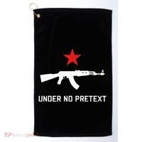 Under No Pretext Karl Marx Marxism Golf Towel thumb 0