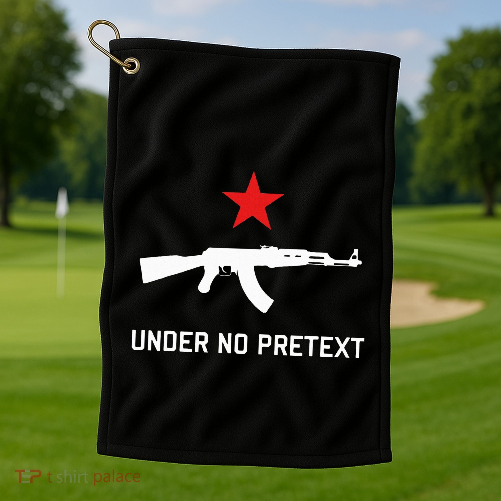 Under No Pretext Karl Marx Marxism Golf Towel