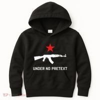 Under No Pretext Karl Marx Marxism Kids Hoodie thumb 0
