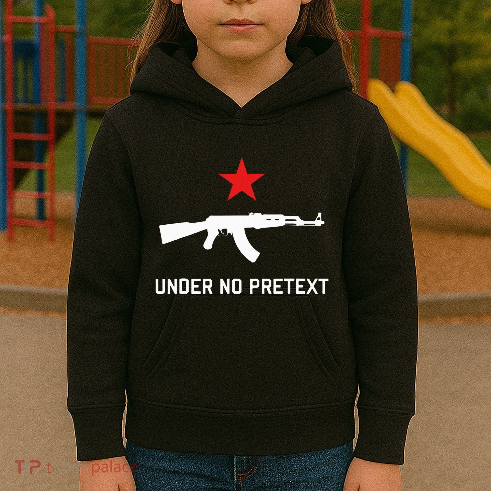 Under No Pretext Karl Marx Marxism Kids Hoodie