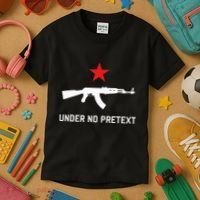 Under No Pretext Karl Marx Marxism Kids T-Shirt thumb 3