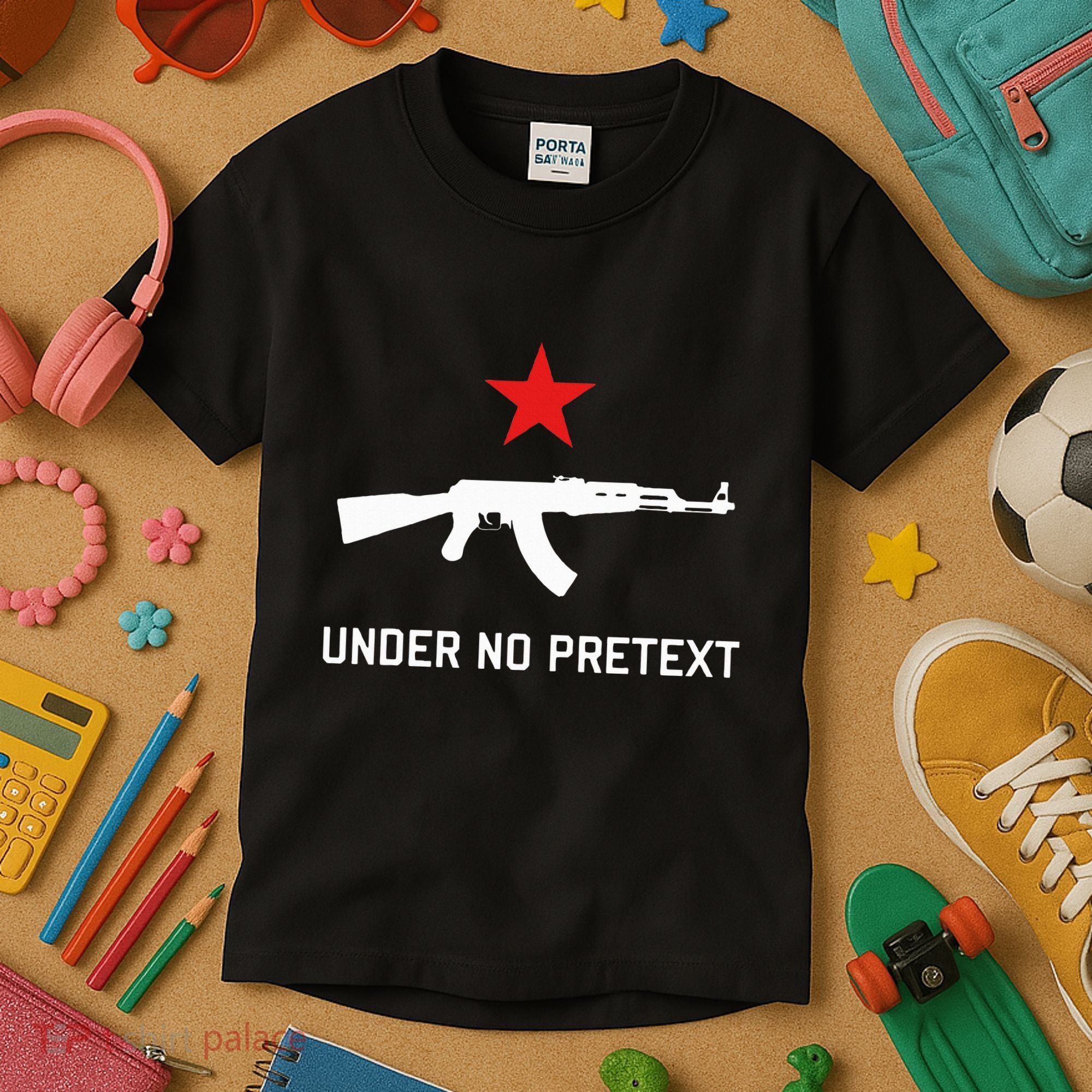 Under No Pretext Karl Marx Marxism Kids T-Shirt