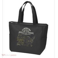 U.S. National Park Camping All 63 US National Parks Map Tote Bag thumb 3