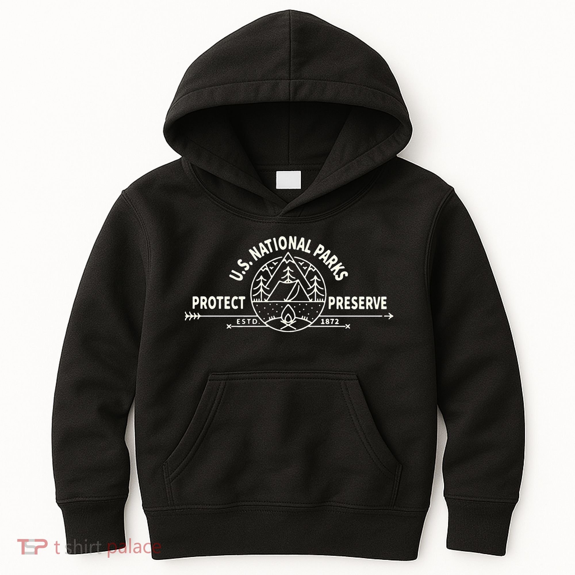 U.S. National Park Preserve & Protect The US National Parks Kids Hoodie