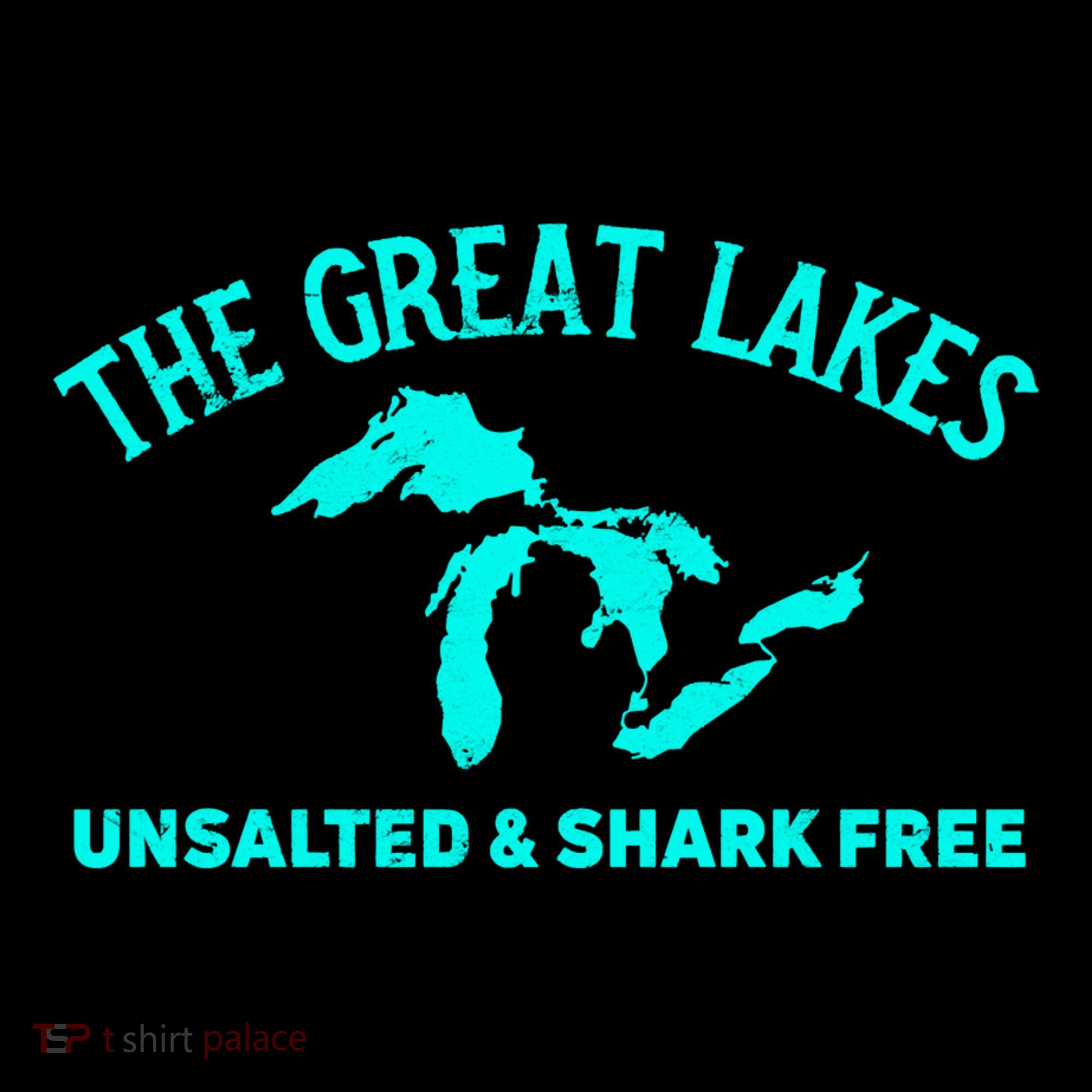 Unsalted N Shark Free The Great Lakes  Michigan Coffee Mug