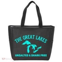 Unsalted N Shark Free The Great Lakes  Michigan Tote Bag thumb 0