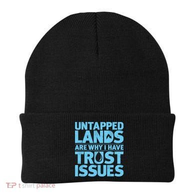 Untapped Lands Are Why I Have Trust Issues Beanie